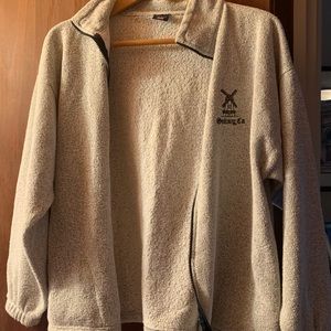 Fleece jacket size large